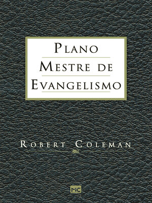 cover image of Plano mestre de evangelismo